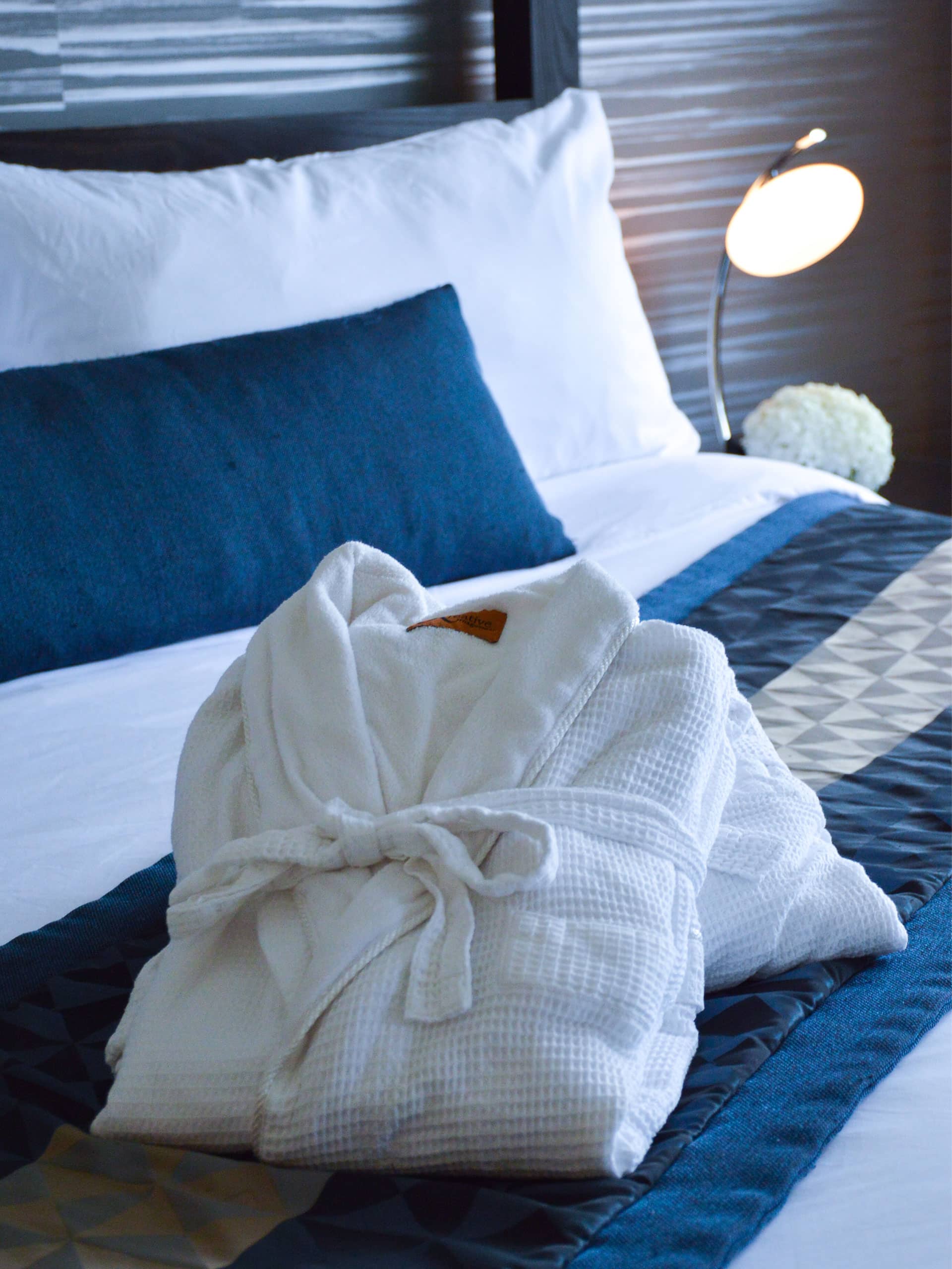Sterling Inn and Spa luxurious amenities including bath robes and slippers
