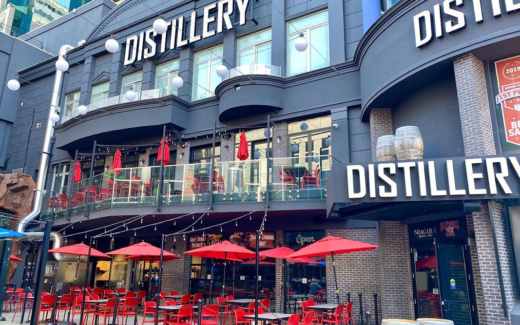 Niagara-Distillery Niagara Distillery located on Clifton Hill in Niagara Falls, Ontario