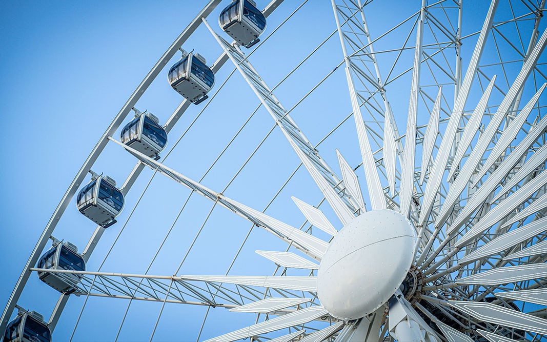 Niagara-Skywheel-Niagara-Falls-Tourism Niagara SkyWheel on Clifton Hill in Niagara Falls, Ontario